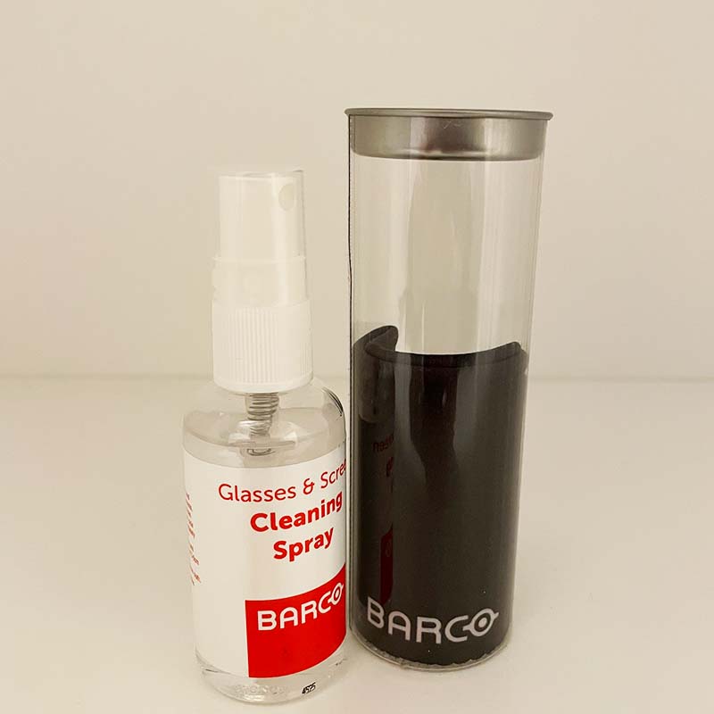 Screencleaner with aluminium cap