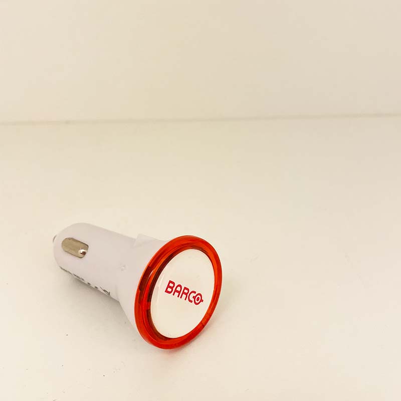Car charger round
