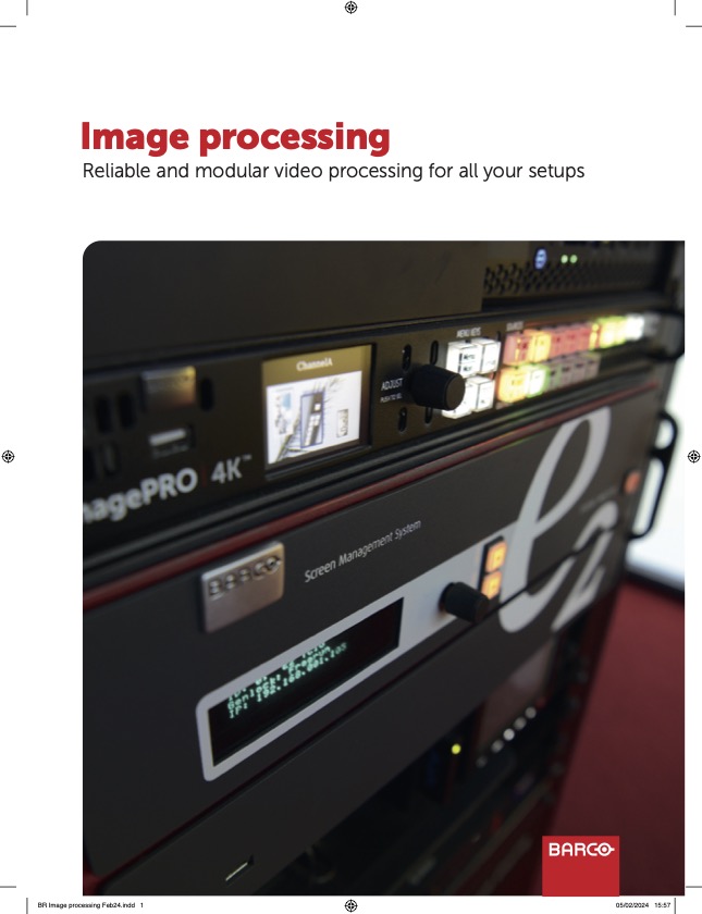 Immersive Experience - Image processing - English