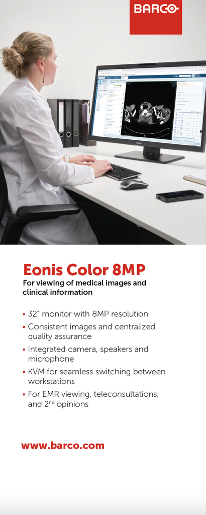 Roll-up banner - Eonis Color 8MP - English