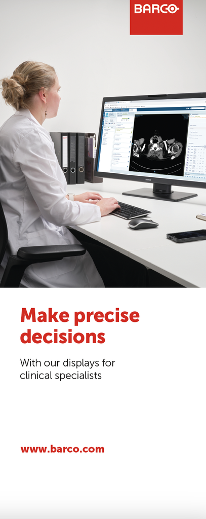Roll-up banner - Clinical displays