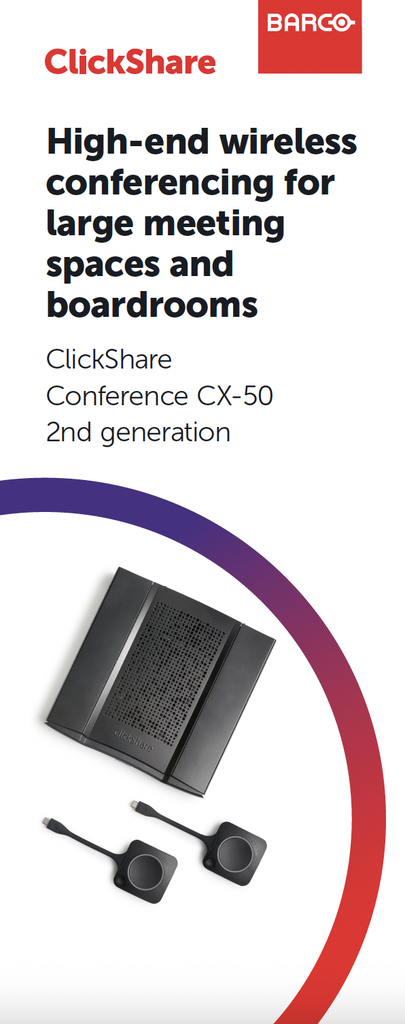 Meeting Experience - Roll-up banner - CX-50 2nd gen