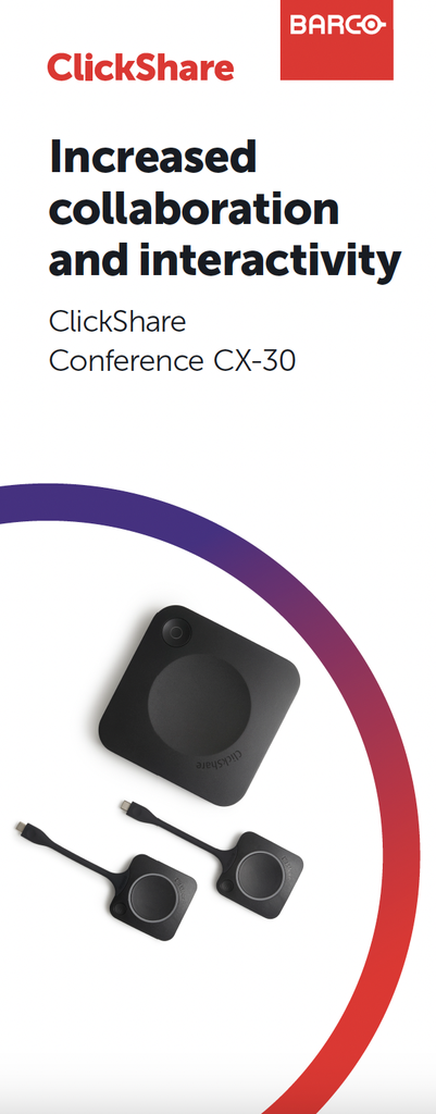 Meeting Experience - Roll-up banner - CX-30