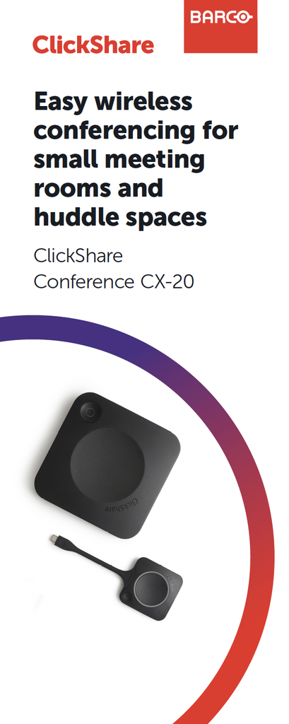 Meeting Experience - Roll-up banner - CX-20