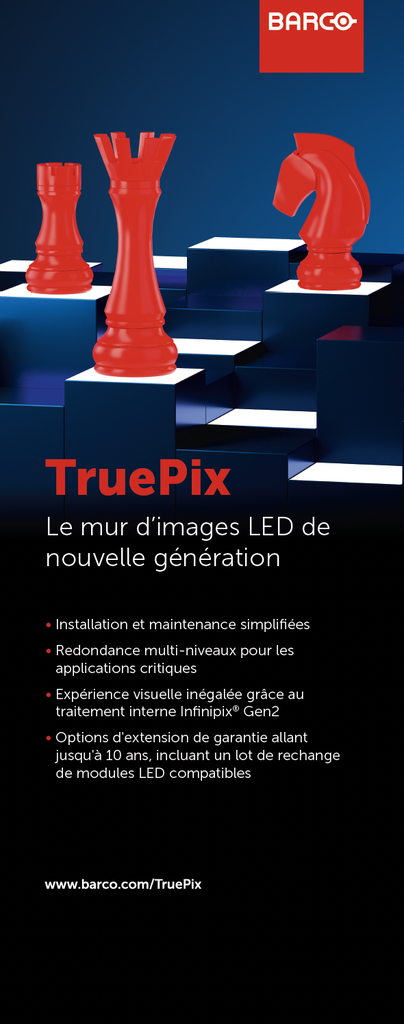 Control rooms - Roll-up banner - TruePix