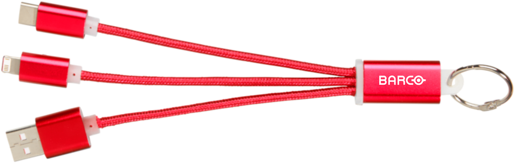 Metal 3-IN-1 charging cable